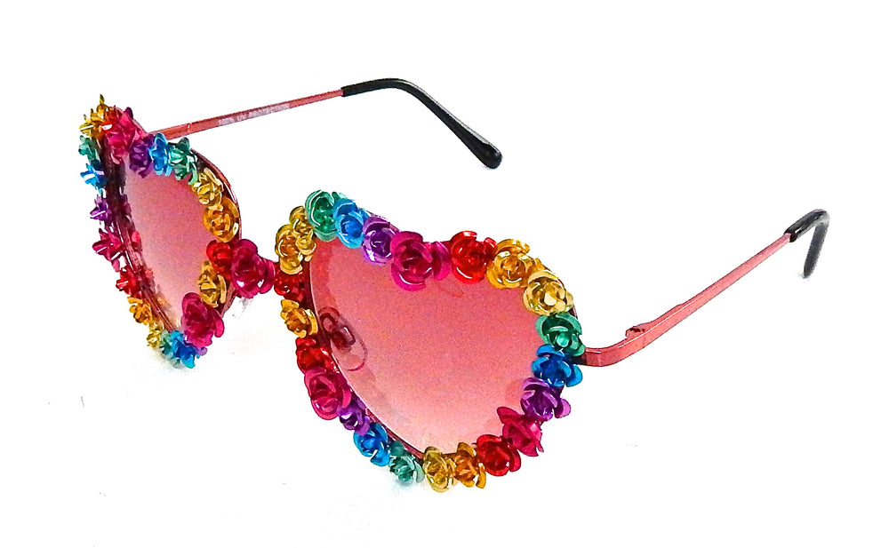 GROOVE IS IN THE HEART LOVE MACHINE GLASSES