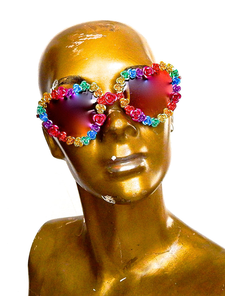 GROOVE IS IN THE HEART LOVE MACHINE GLASSES