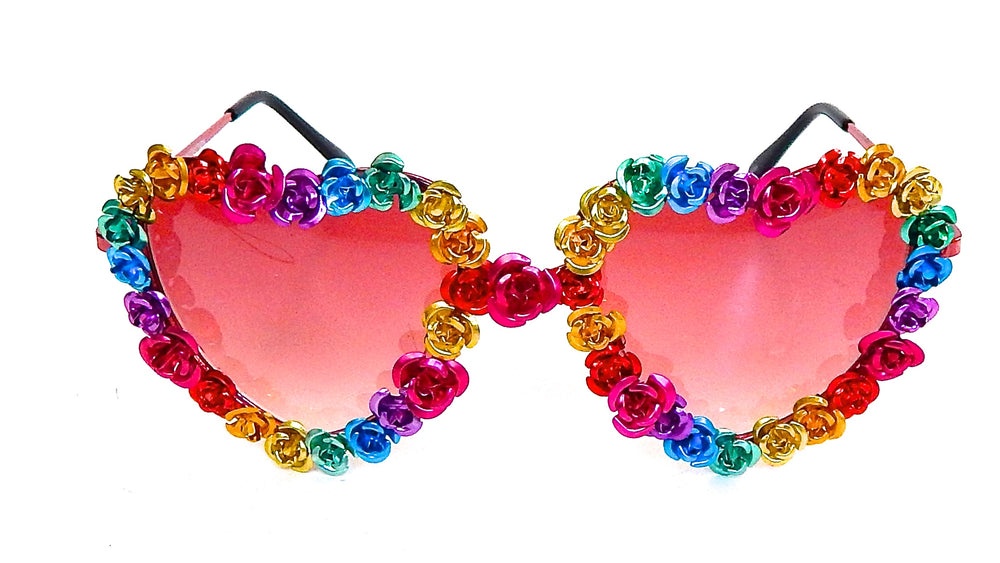 GROOVE IS IN THE HEART LOVE MACHINE GLASSES
