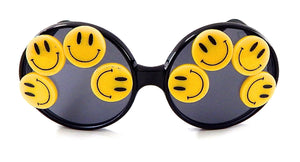 HAPPY YELLOW RODEO QUEEN GLASSES