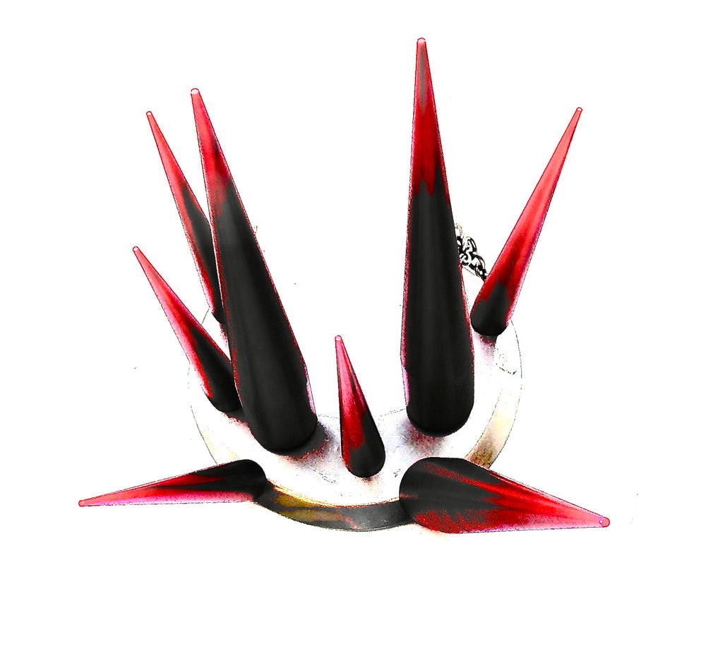 HELLFIRE SPIKE NECKLACE