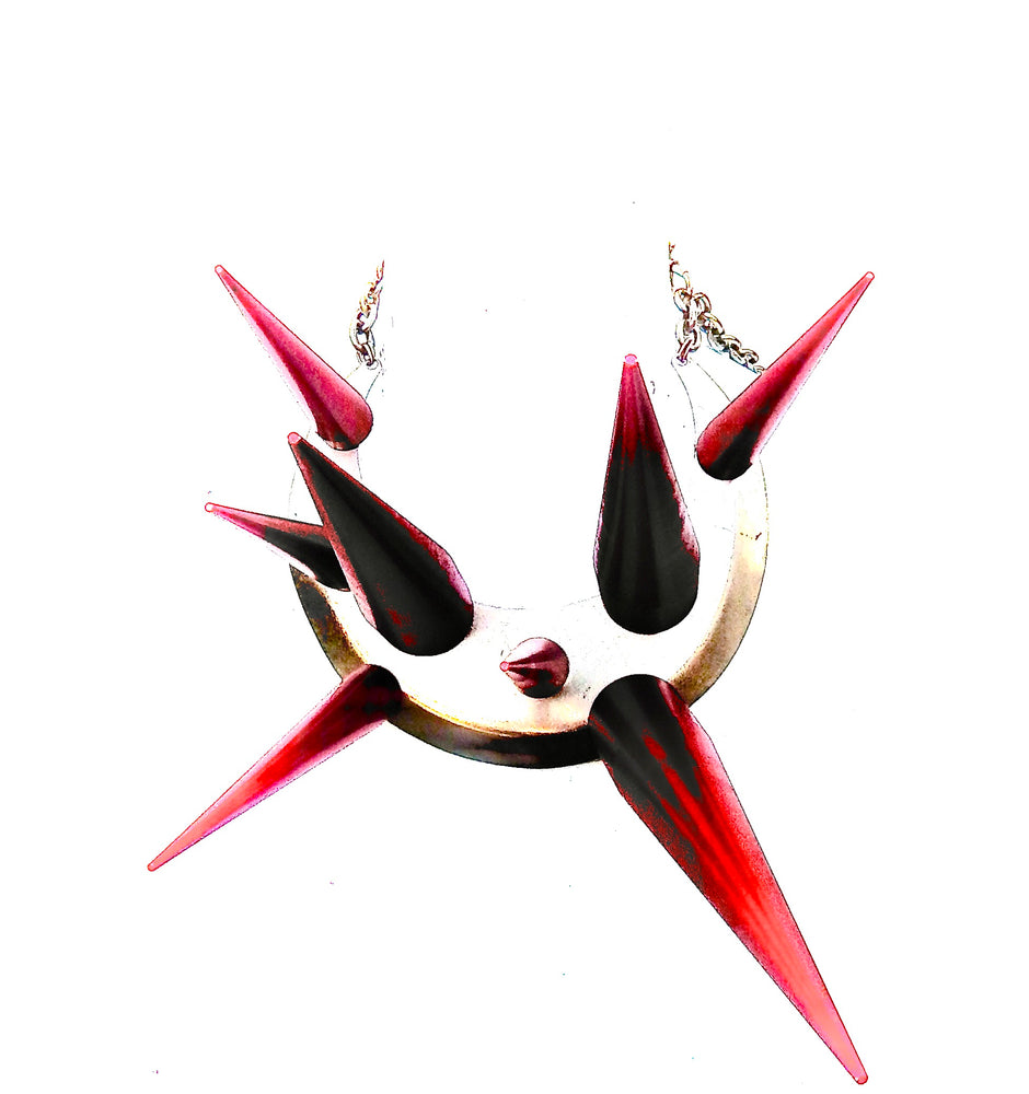 HELLFIRE SPIKE NECKLACE
