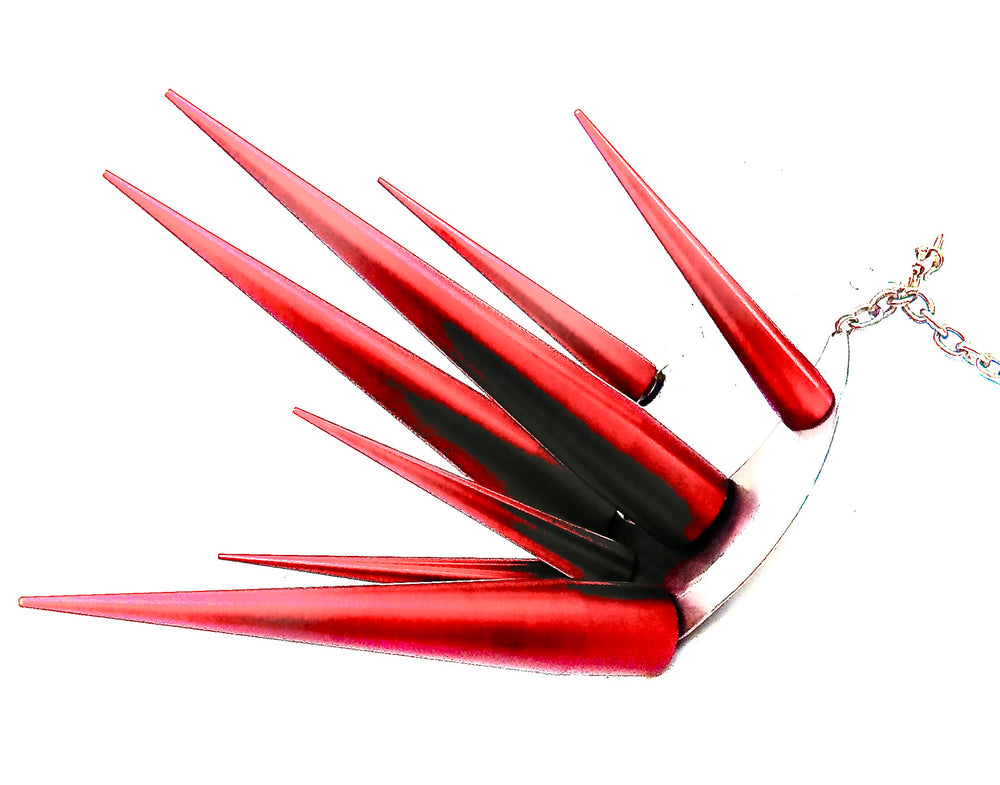 HELLFIRE SPIKE NECKLACE