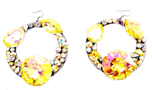 HONEY BUTTER1 HOOP EARRINGS