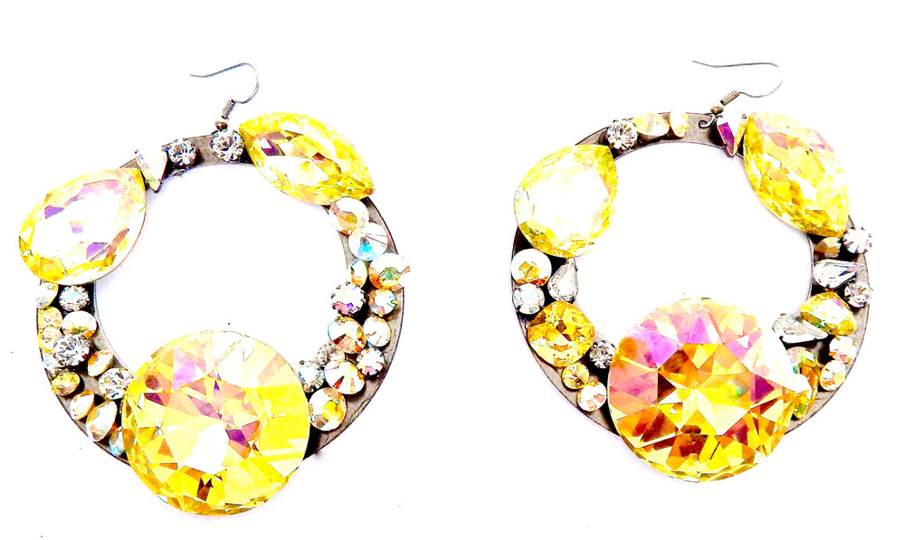 HONEY BUTTER1 HOOP EARRINGS