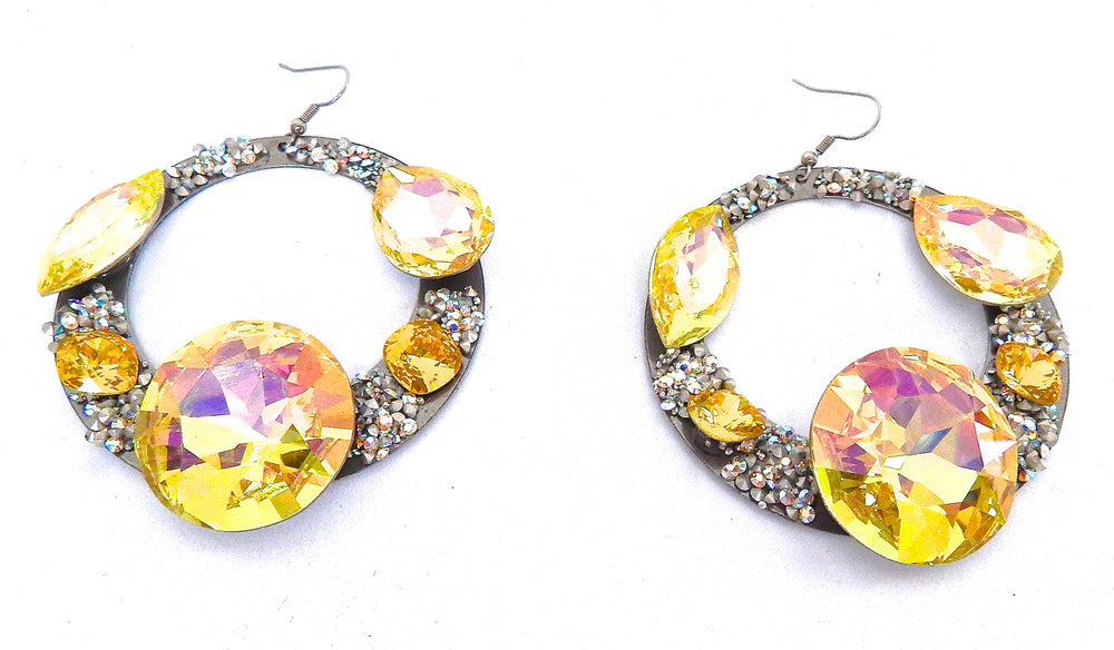 HONEY BUTTER2 HOOP EARRINGS