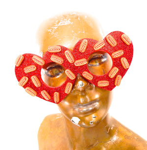 LOVER HOTDOG MUSTARD GLASSES