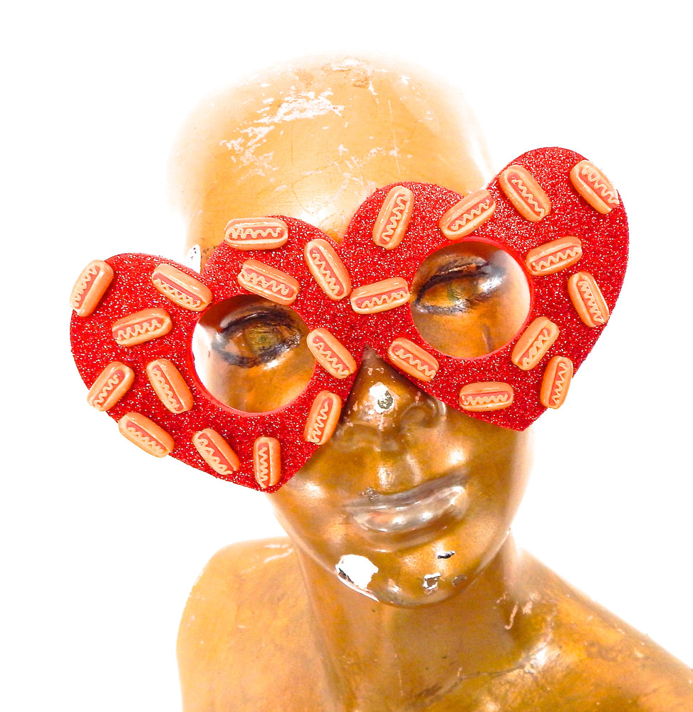 LOVER HOTDOG MUSTARD GLASSES