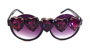HEART THROB HOWLER PEEKABOO GLASSES
