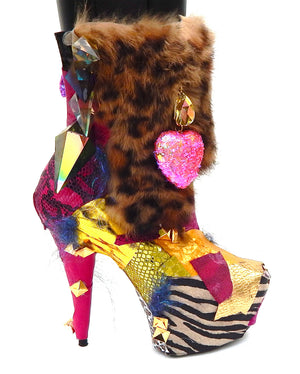 LEOPARD BOOTS