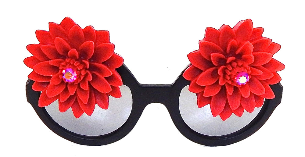 LILY POND RED WILDE CATERPILLAR GLASSES