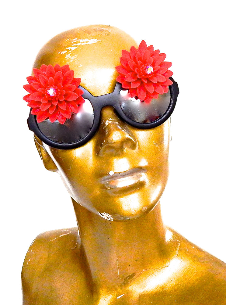 LILY POND RED WILDE CATERPILLAR GLASSES