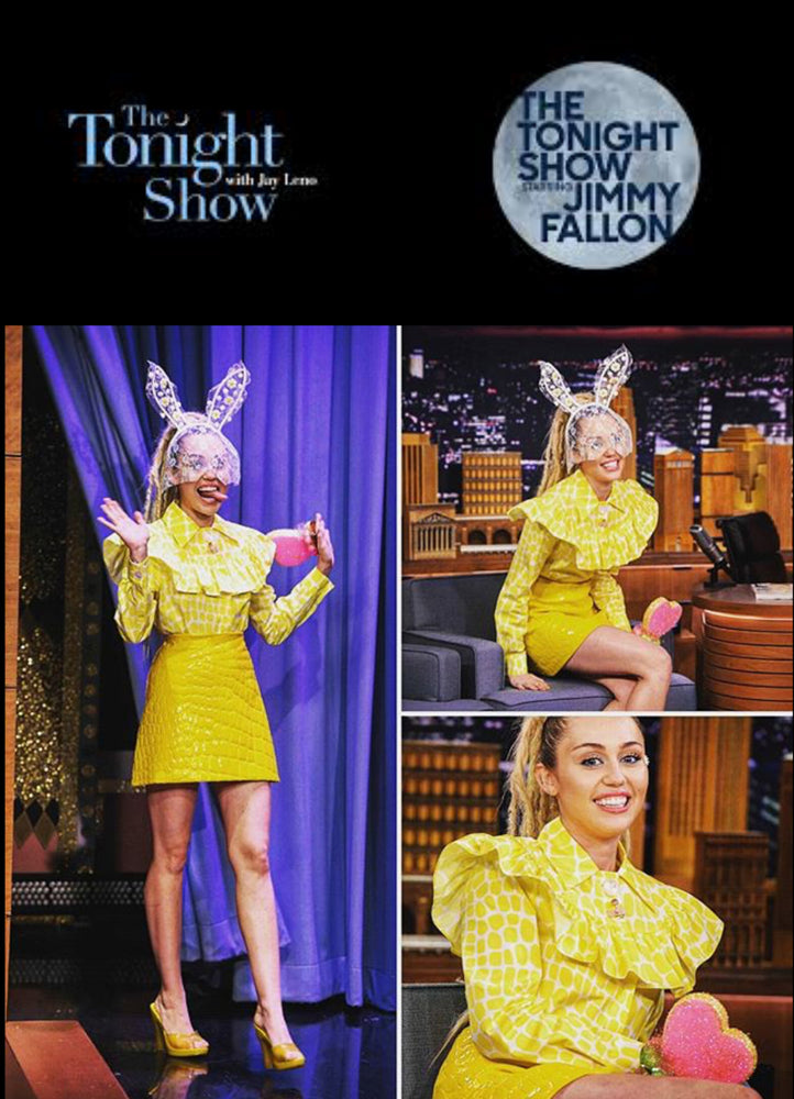 MILEY CYRUS X THE TONIGHT SHOW WITH JIMMY FALLON OCTOBER 2015