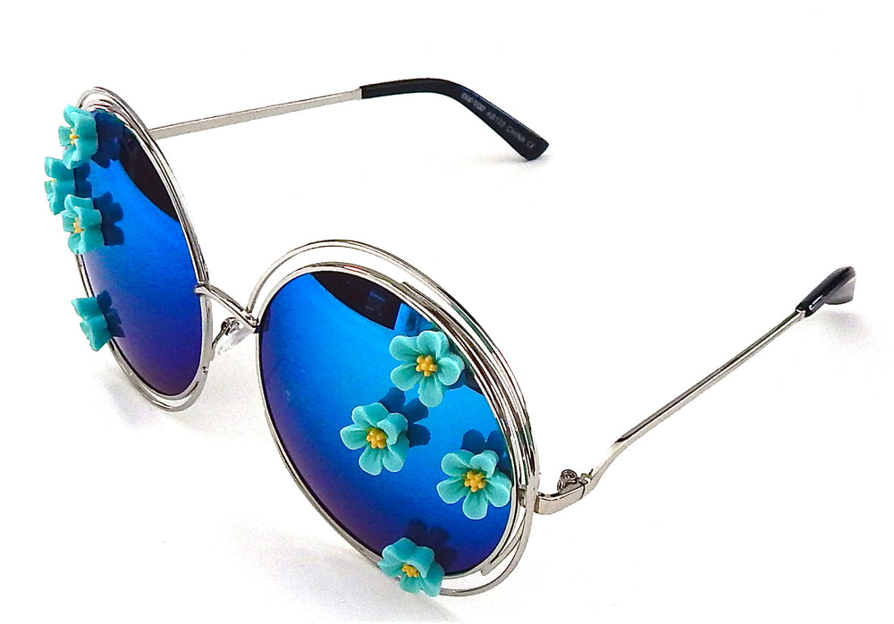 SUMMER OF LOVE MORNING GLORY BLUE JOPLIN GLASSES