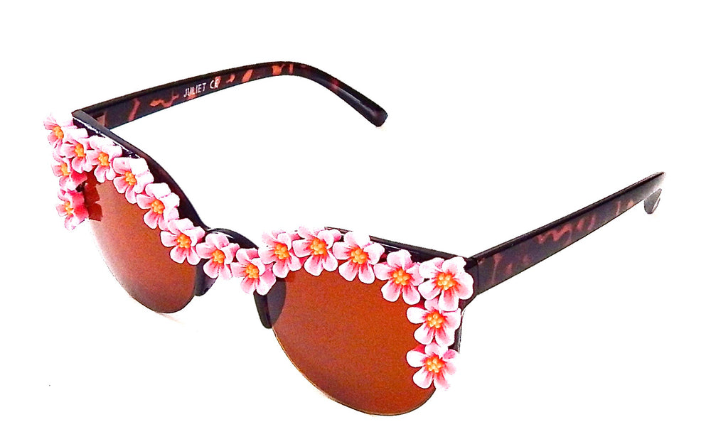 SUMMER OF LOVE MORNING GLORY PINK COCO GLASSES