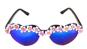 SUMMER OF LOVE MORNING GLORY PURPLE LOVE HAZE GLASSES