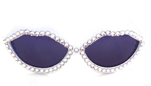 HOT LIPS WHITE HOT GLASSES