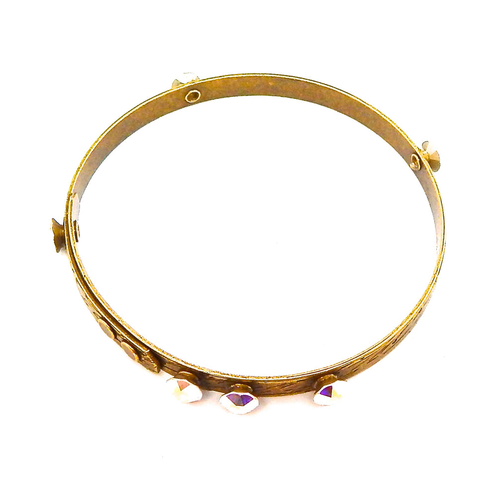 THUNDERBIRD OPAL DIAMOND BANGLE