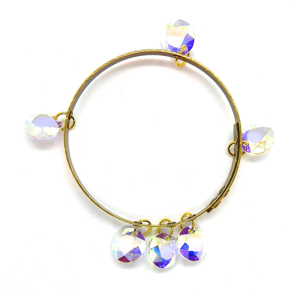 THUNDERBIRD OPAL DIAMOND BANGLE (GOLD)