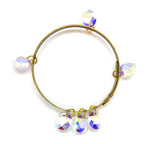 THUNDERBIRD OPAL DIAMOND BANGLE (GOLD)