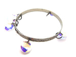 THUNDERBIRD OPAL DIAMOND BANGLE (SILVER)