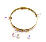 THUNDERBIRD OPAL TEARS BANGLE (GOLD)