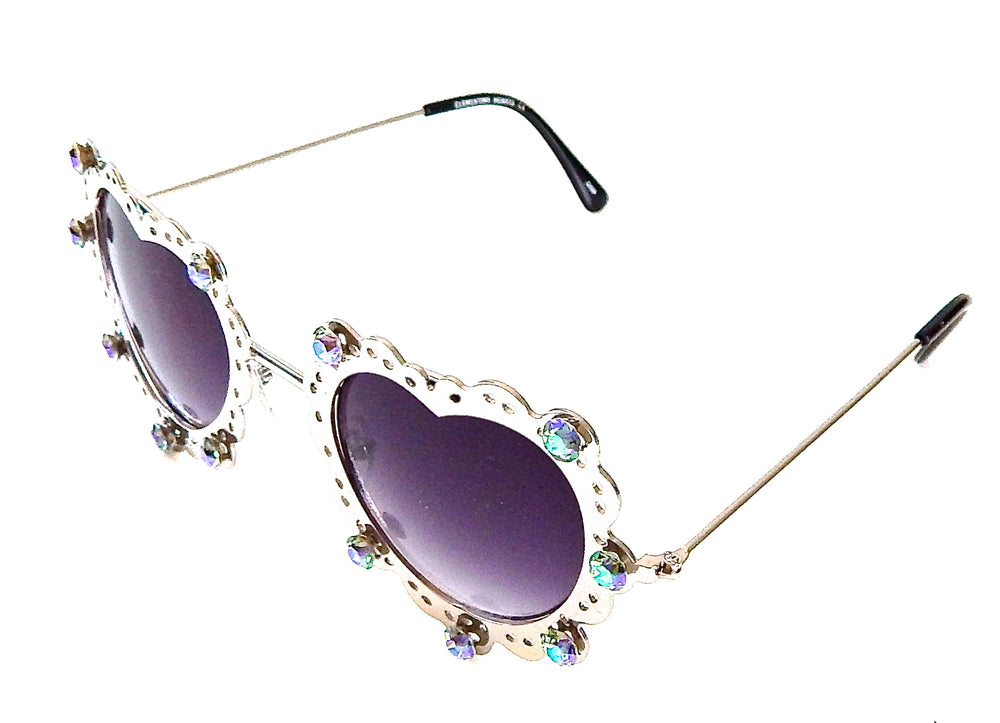 LOVELACE PARADISE HEART GLASSES
