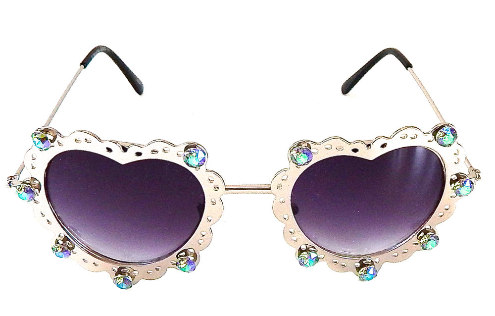 LOVELACE PARADISE HEART GLASSES