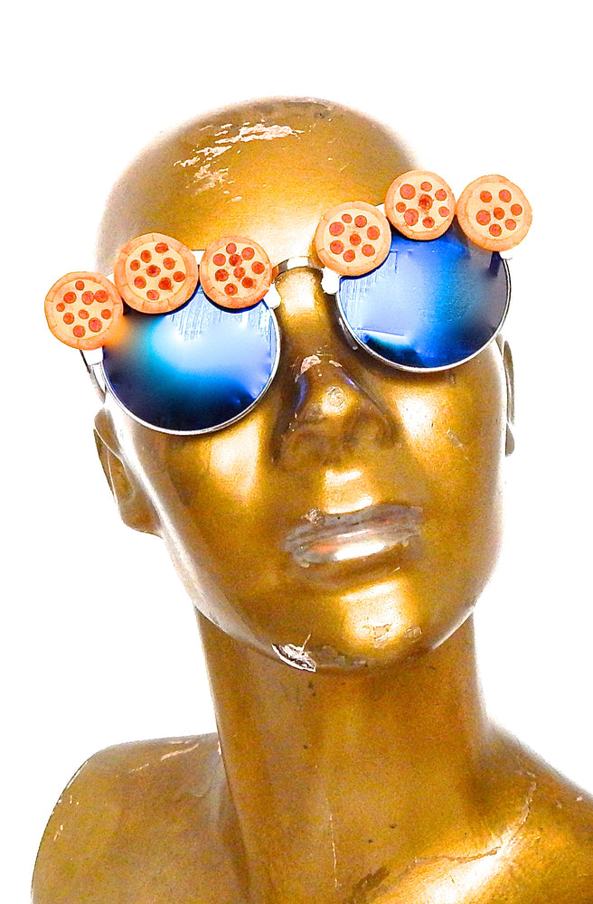 PIZZA PARTY PEPPERONI PIE ACID COCO GLASSES
