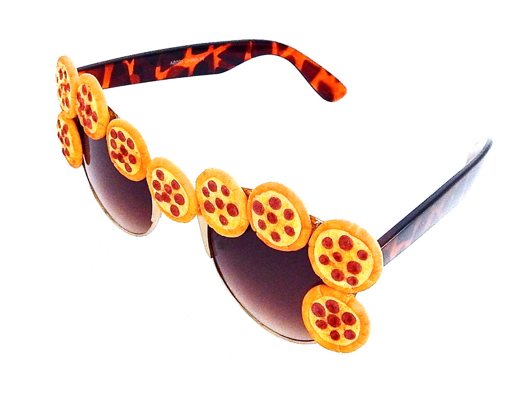 PIZZA PARTY PEPPERONI PIE COCO GLASSES