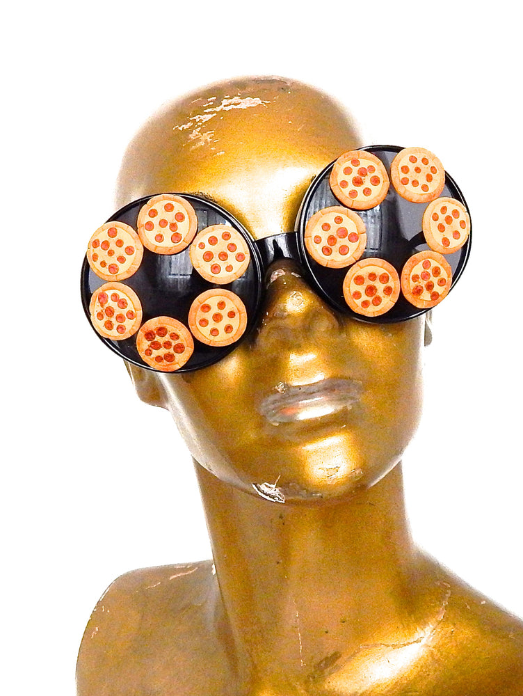 PIZZA PARTY PEPPERONI RODEO QUEEN GLASSES