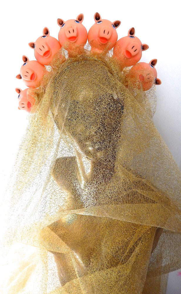 PIGGY VEIL HEADBAND