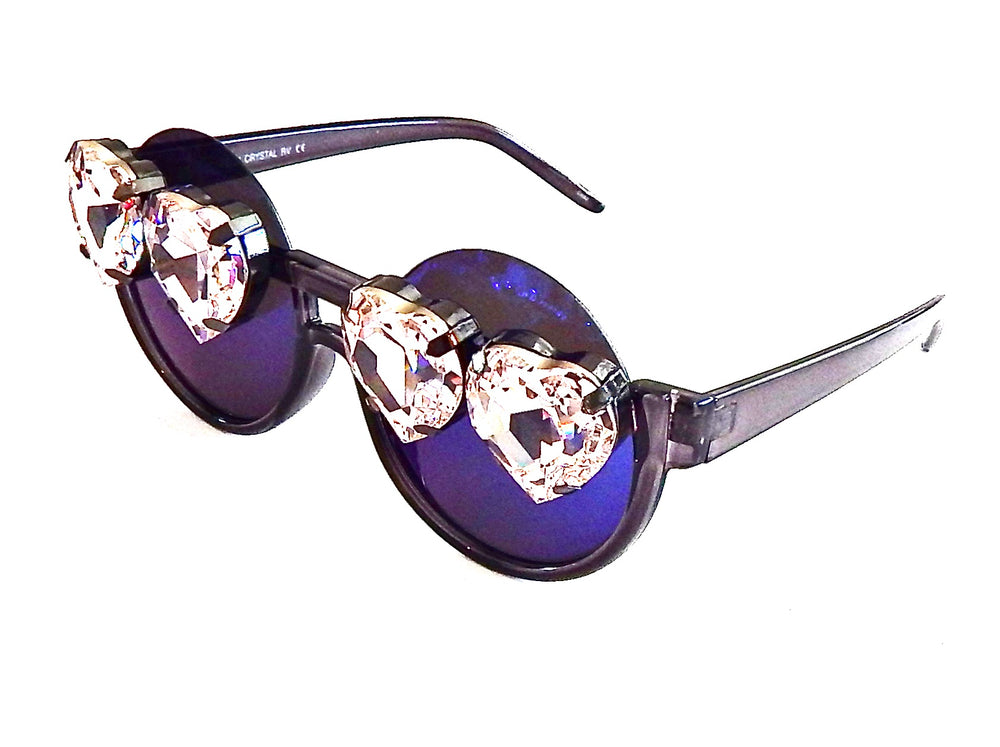 HEART THROB PINK WHISPER PEEKABOO GLASSES