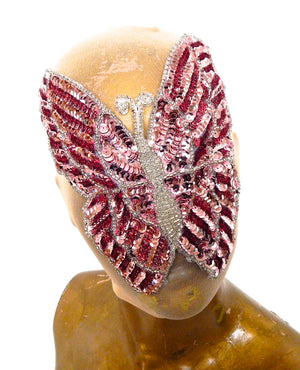 PINK WHISPER BUTTERFLY HOOD