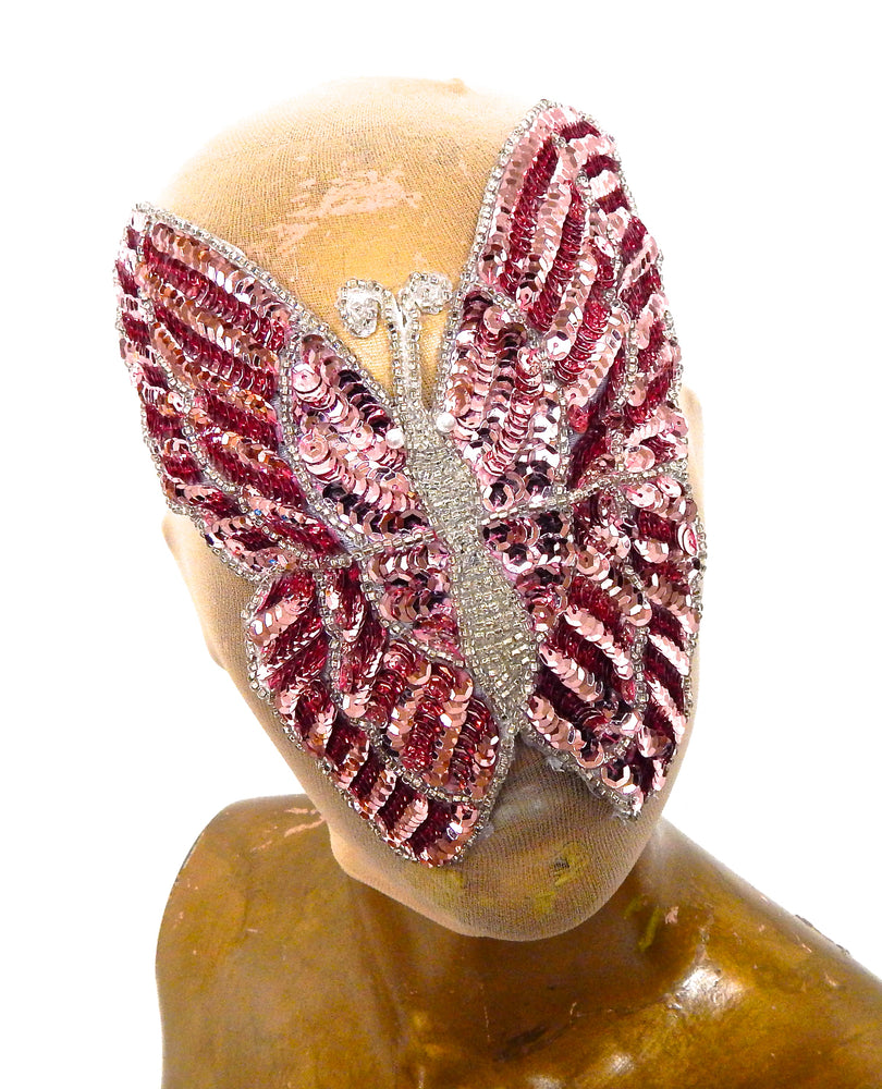 PINK WHISPER BUTTERFLY HOOD