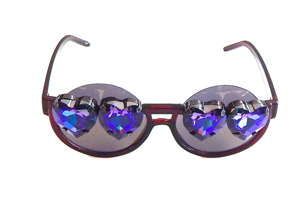 HEART THROB PIXIE WISTERIA PEEKABOO GLASSES