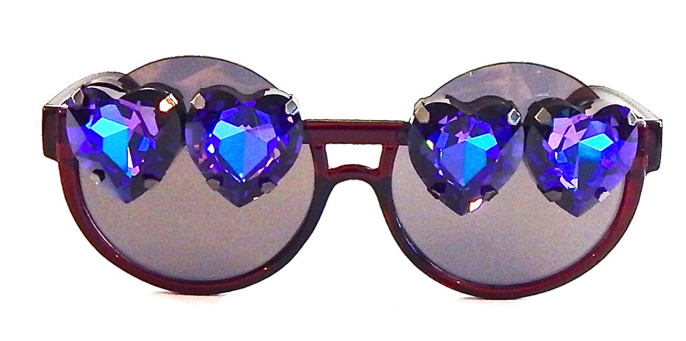 HEART THROB PIXIE WISTERIA PEEKABOO GLASSES