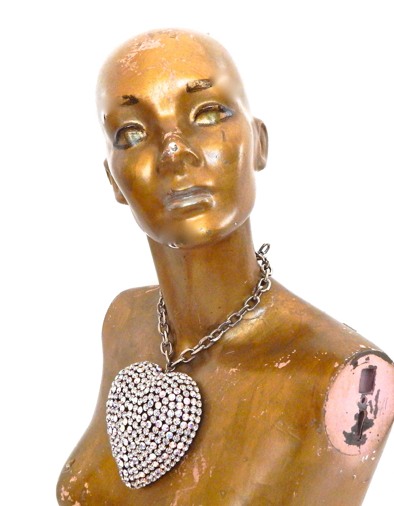 PRINCE OF THIEVES OPAL HEART NECKLACE