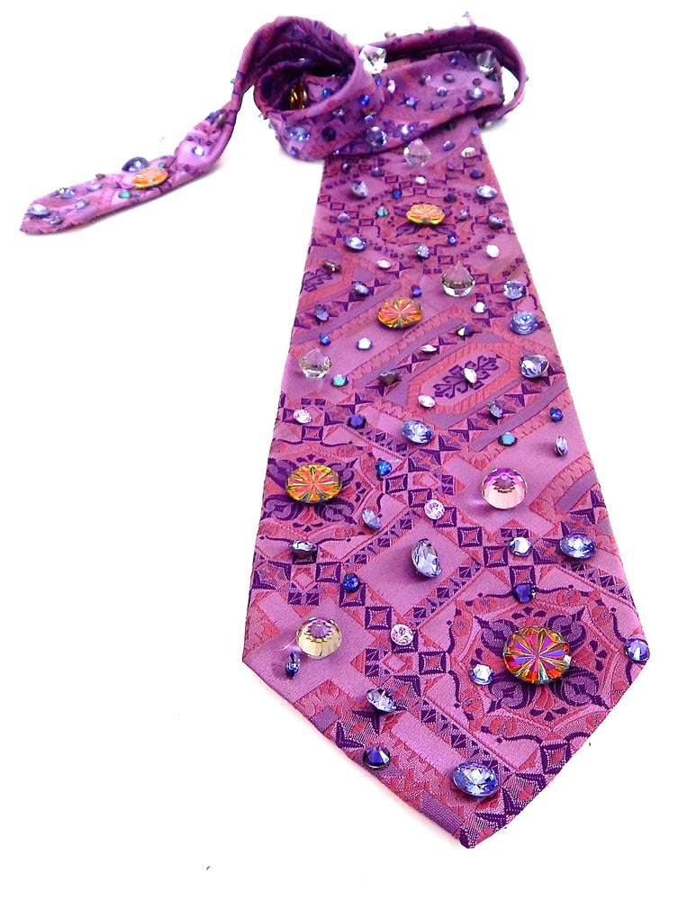 PURPLE PANTHER TIE