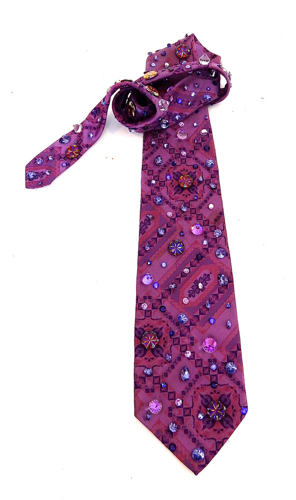 PURPLE PANTHER TIE
