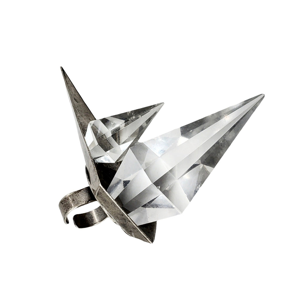 GRAND UNICORN SNUFF RING