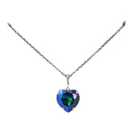 HEART THROB EMERALD OZ HEART NECKLACE