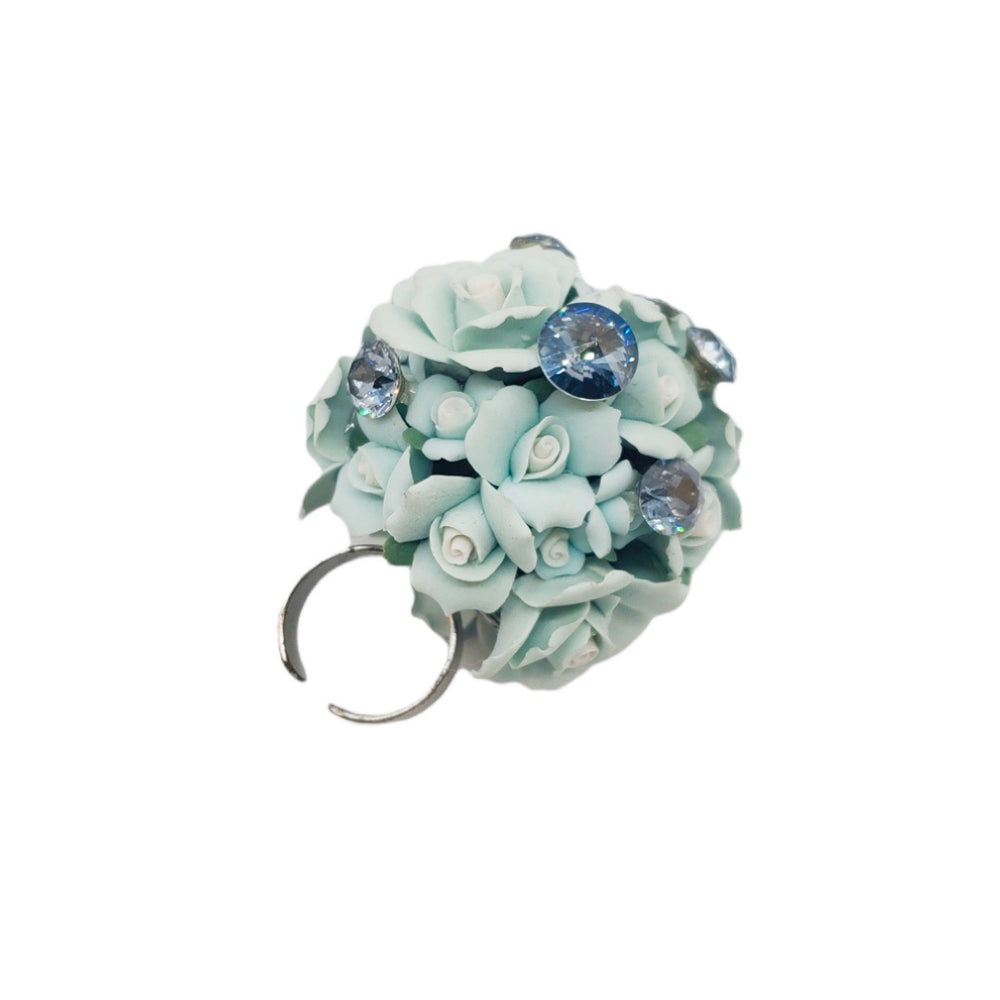 LADY SINGS THE BLUES XL BAUBLE RING