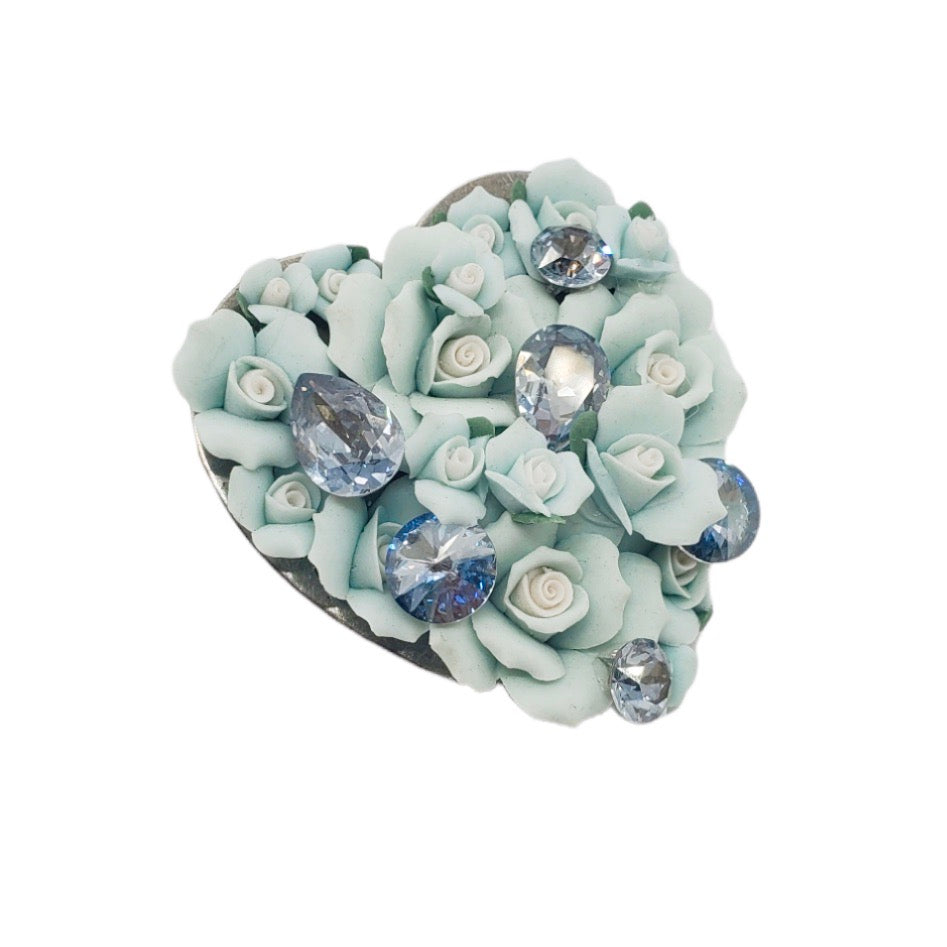 LADY SINGS THE BLUES HEART RING MEDIUM
