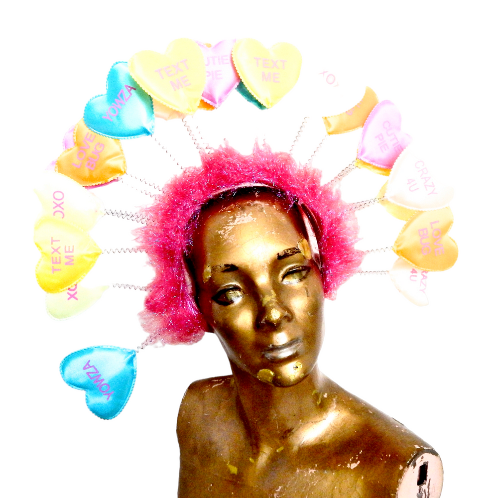 CRAZY HEARTS HEADBAND