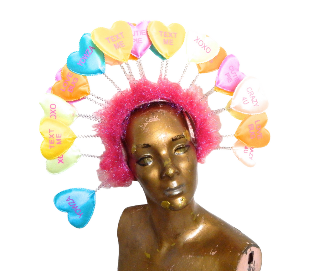 CRAZY HEARTS HEADBAND