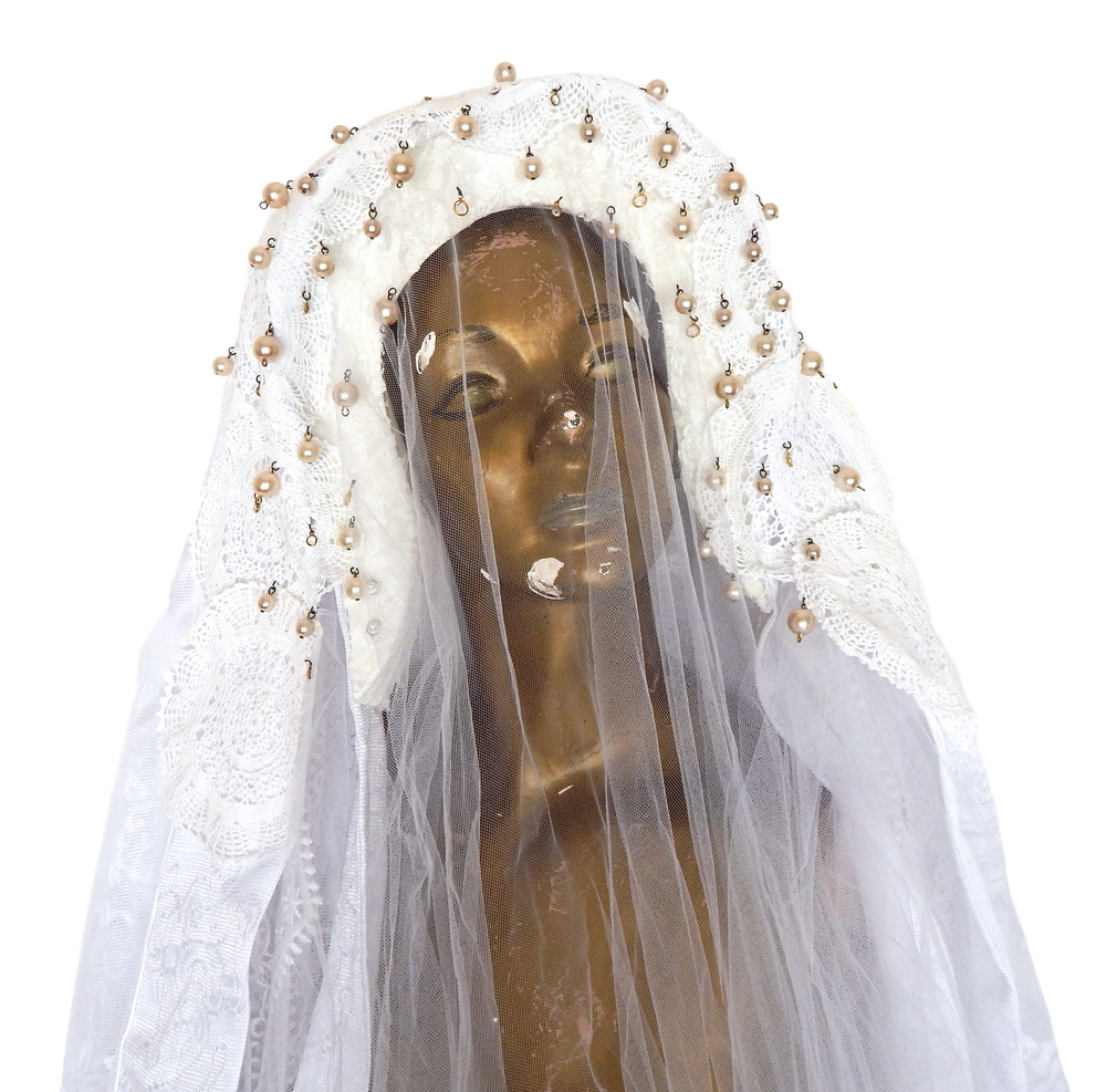 DYNASTY PEARL VEIL HEADDRESS