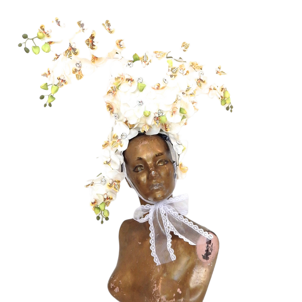 MOTH ORCHID HEADPIECE