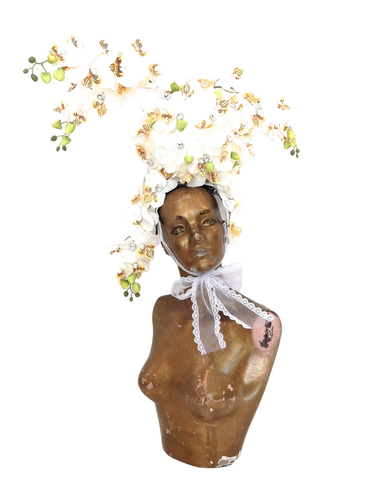 MOTH ORCHID HEADPIECE