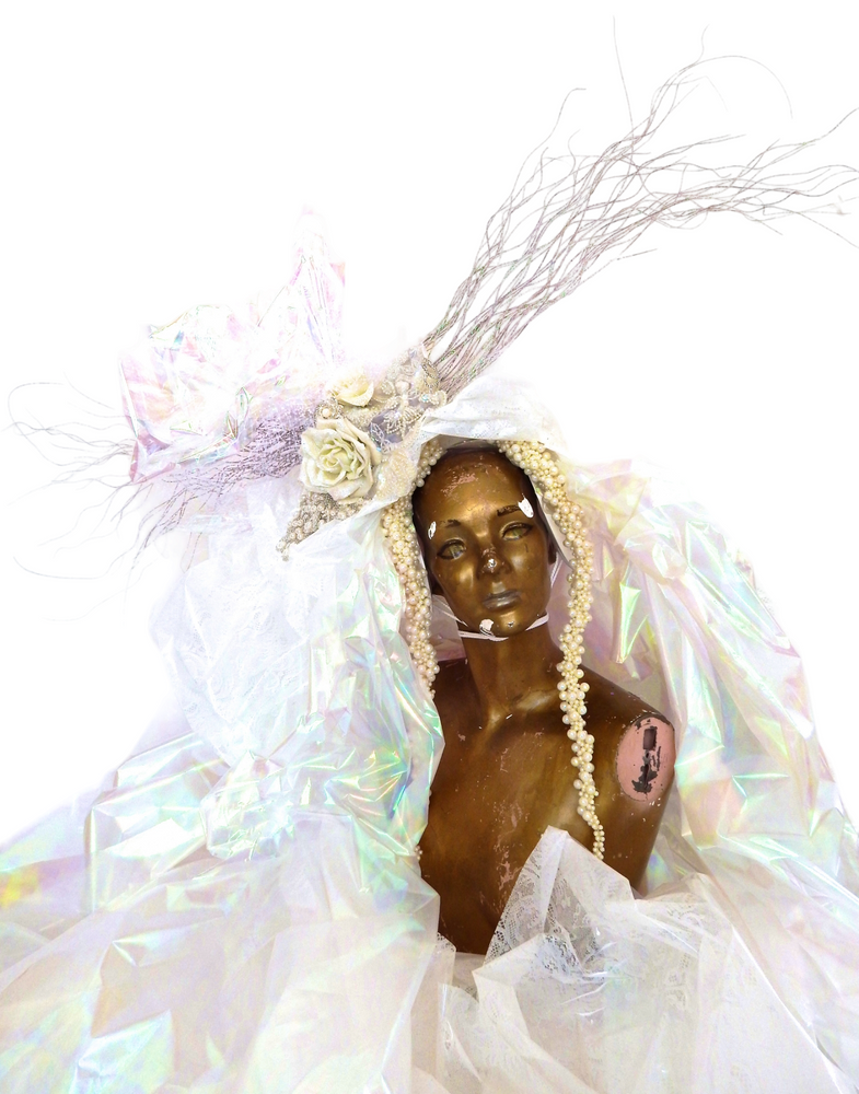 WINTER ROSE HEADPIECE